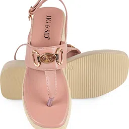 jig & sid Women Wedges Sandal image 4