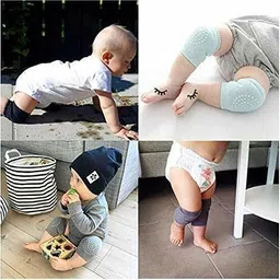 sbts Breathable Comfortable Knee Cap for Kids_294 Multicolor Baby Knee Pads image 3