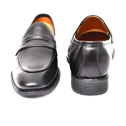 NICO NERINI Men Leather Formal Loafers image 3