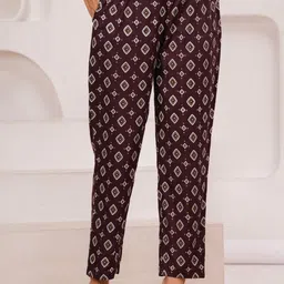 mad fury Printed Pure Cotton Round Neck Tunic With Trousers Co-Ords image 4