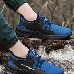 BIRDE Men Pack Of 2 Colourblocked Leather Sneakers image 2