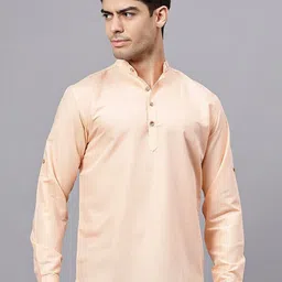 MOHINI CREATION Mandarin Collar Cotton Short Kurta-picture-35