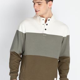 Status Quo Men Striped Hooded Sweatshirt-picture-12