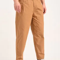 Blu MNKY Men Smart Loose Fit Trousers image 5