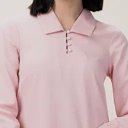 BARARA ETHNIC Women Regular Linen Kurta with Trousers image 2