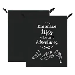 Aura Black Set of 6 Water Resistant Multi-Utility Organisers image 4