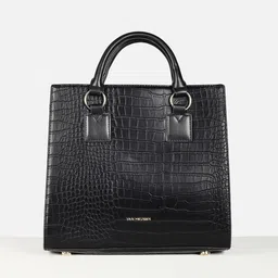 Van Heusen Woman Animal Textured PU Structured Handheld Bag image 4