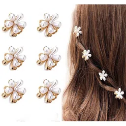 HYMT Women Set of 6 Embellished Claw Clip image 4