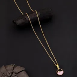 SZN Set Of 2 Gold-Plated Quirky Shaped Enamelled Pendants image 4