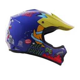 Royal Enfield Kids Roadster Geo Camo Full-Face Helmets image 4