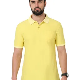 ECOLINE Clothing Men Antimicrobial Solid Polo Collar T-shirt-picture-24