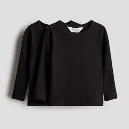 H&M Girls 2-Pack Pima Cotton Jersey Tops-picture-45