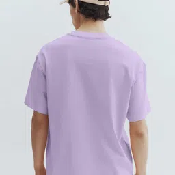 MaverIQ Men Graphic Printed Round Neck Cotton Oversized T-shirt image 2