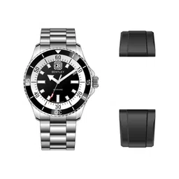 BENTLEY Men Dial & Stainless Steel Straps Analogue Multi Function Watch BL-20-50 image 3