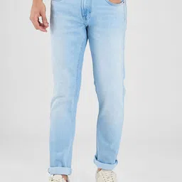 SPYKAR Men Solid Skinny Fit Low-Rise Heavy Fade Stretchable Jeans-picture-51