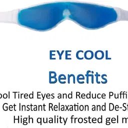 dx mart 979-DMT 1PC Unisex Cooling Ice Eye Mask Fatigue Relief Remove Dark Circles Cold Sleep Mask Cooling Eye Pad Gel Eye Patch image 2