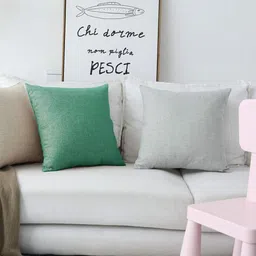 Khooti Green Rectangle Cushion Covers image 4