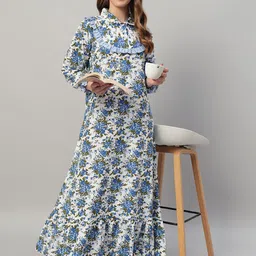 SEPHANI Printed Maxi Nightdress image 4