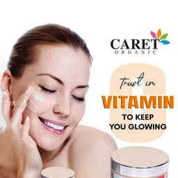 CARET ORGANIC Set of 3 Vitamin C & E Daily Radiance Cream - 50 g Each image 3