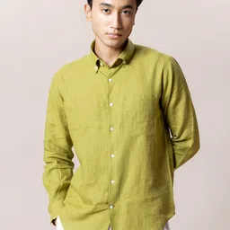 LOVE PANGOLIN Men Classic Casual Shirt-picture-29
