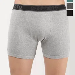 Sporto by Macho Pack Of 4 Mid-Rise Trunks-picture-45