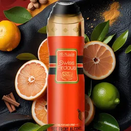 Al-Nuaim Swiss Firdous Non Alcoholic Deodorant -200 ml image 5