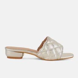 DressBerry Textured Block Sandals image 2