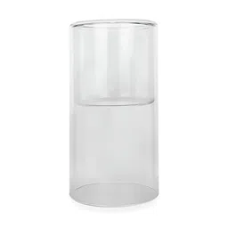 IAAH Transparent Voir Decorative Glass Vase image 4