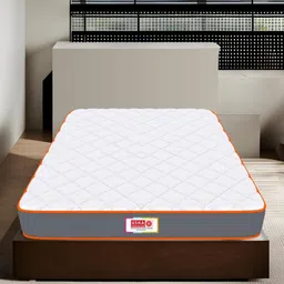USHA SHRIRAM Grey & White 7-Zone Dual-Hard and Soft Orthopedic Quilted Queen Size Mattress-picture-38