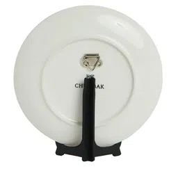 Chumbak White & Blue Printed Ceramic Wall Plate image 4