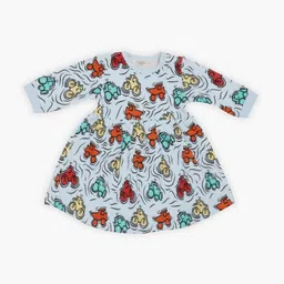 A Toddler Thing Girls Printed Tunic with Leggings image 2