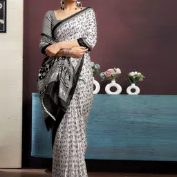 SANISA Ethnic Motifs Handloom Saree image 2