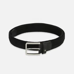 Louis Philippe Sport Men Textured Tang Closure Leather Casual Belt image 2