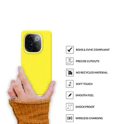 SPRIG Solid Printed Vivo T3 Pro 5G Back Case Mobile Accessories image 2