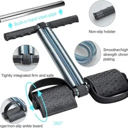 u.s.traders Double Spring Tummy Trimmer Men and Women for Abs Workout Stomach Exercise Fitness Accessory Kit Kit image 2