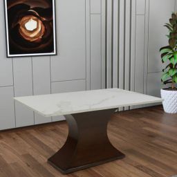 casacraft from pepperfry Artis Marble Top 6 Seater Dining Table-picture-45