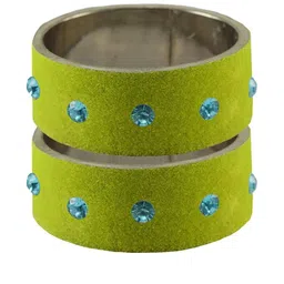 Vidhya Kangan Girls Green Bangle-picture-24