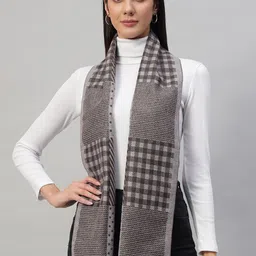 HANDICRAFT PALACE Women Checked Scarf-picture-14