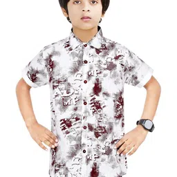 MADE IN THE SHADE Unisex Kids Floral Printed Casual Shirt-picture-25