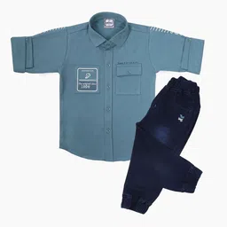 Bad Boys Boys Printed Pure Cotton Shirt With Joggers image 2
