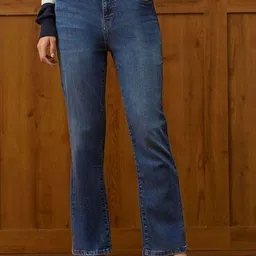 U.S. Polo Assn. Women Women Straight Fit High-Rise Light Fade Stretchable Jeans-image-62