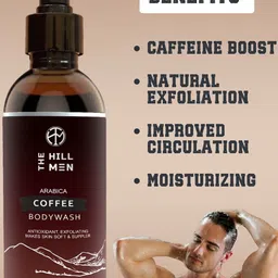 The Hill Men Set Of 2 Arabica Coffee Bodywash- 250 ml Each image 4