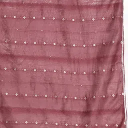 Gerua By Libas Floral Yoke Design Regular Sequinned Straight Kurta With Trousers & Dupatta image 3