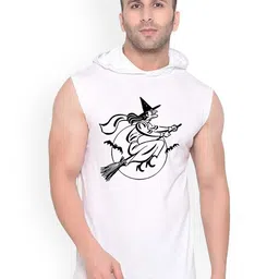 Fashnobic Men Printed Hooded-Neck Gym Vests-image-28