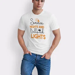 Seekbuylove Typography Printed Round Neck Cotton Bio Finish Regular Fit T-shirt image 5