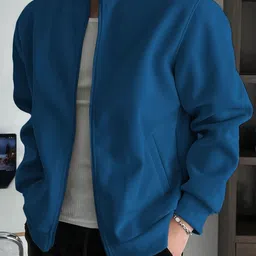 AOOSH Men Fleece Lightweight Fashion Jacket image 4