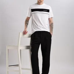 Calvin Klein Jeans Men Urban Slim Slim Fit Pleated Trousers-picture-33