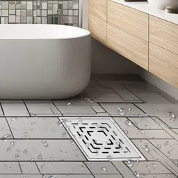 verito Floor Stainless Steel Pop-Up Strainer image 3