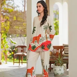 wearwana Tunic Pant Co-ords Set image 5