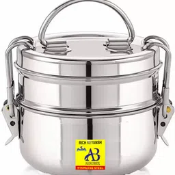 aerobix High Quality Clip Tiffin Food Grade Size 8*3-8*2 Combo Lunch Box 5 Containers Lunch Box image 3